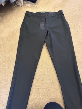 VRST Men’s Black Dress Pants – Modern Tailored Fit